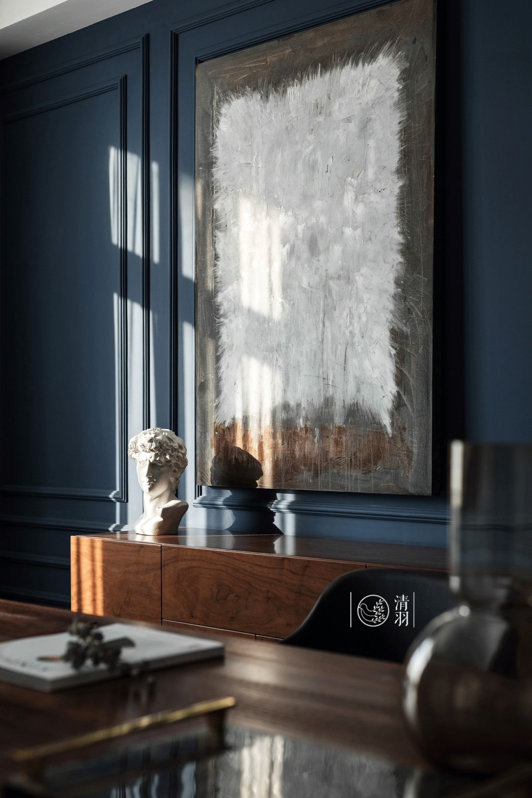 清羽设计打造精致复古布梵良品家居-41
