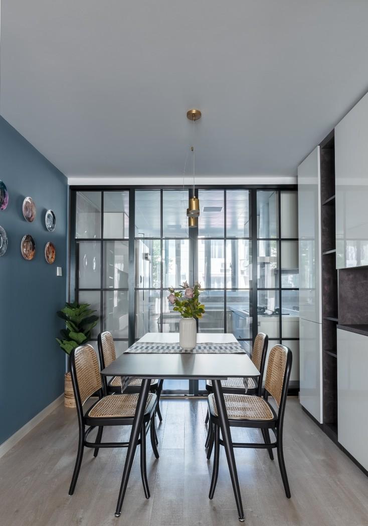 小户型 Spring 玄关餐厅厨房一体化设计-23