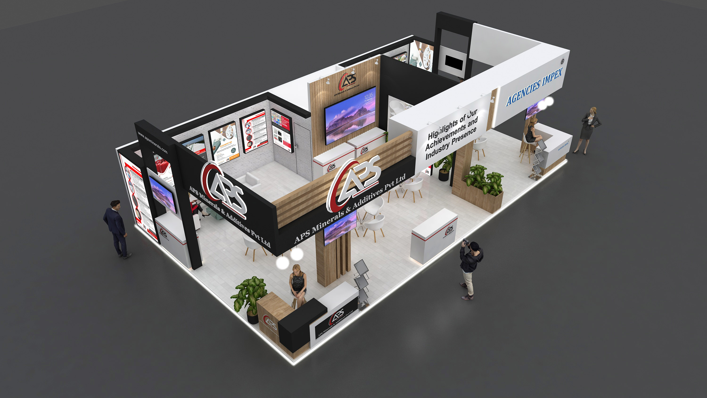 APS 12X7M STALL DESIGN IN DELHI-8