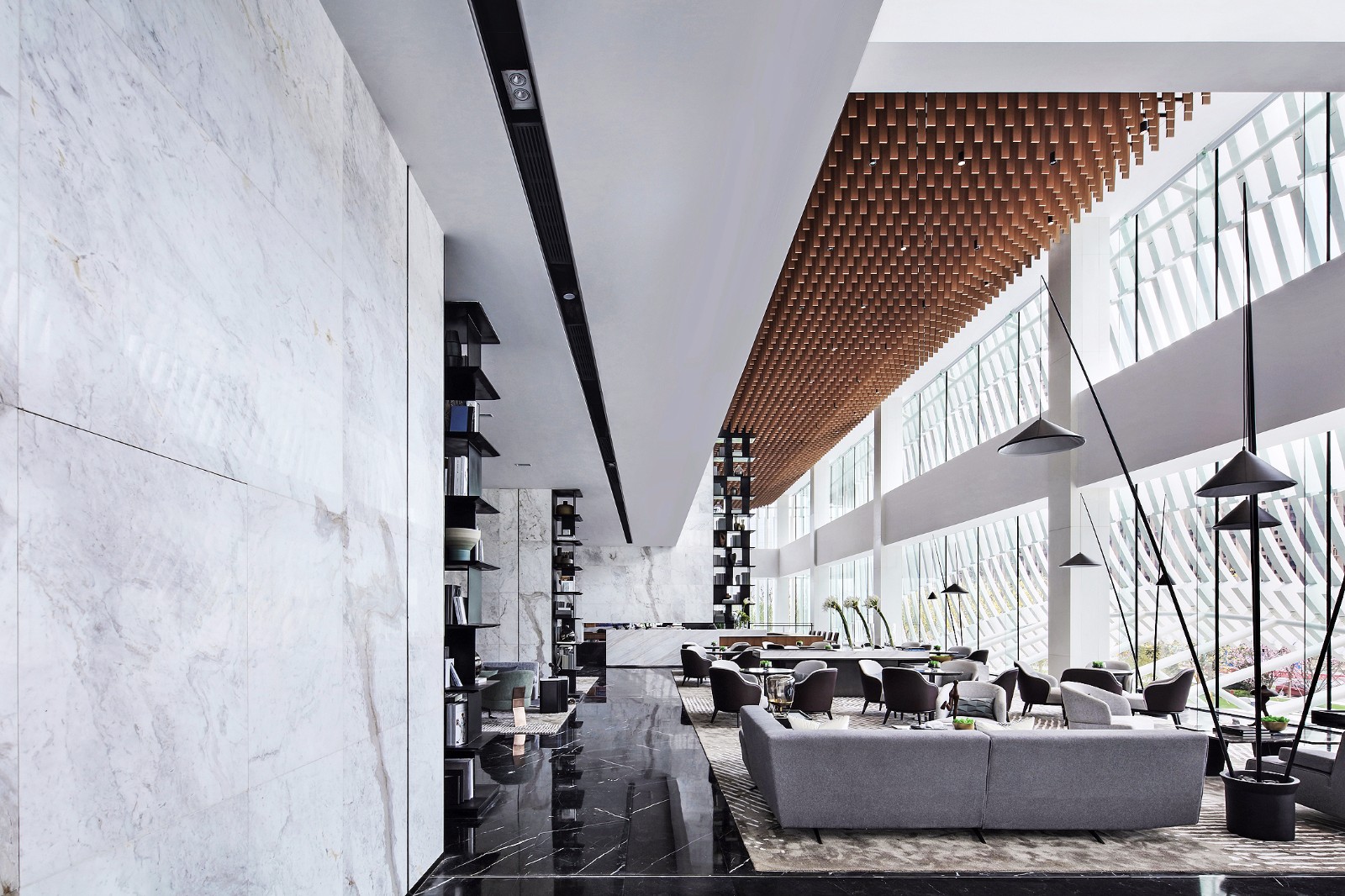 自然光雕琢的艺术空间——苏州高铁新城MOC芯城汇销售中心  集艾设计-23