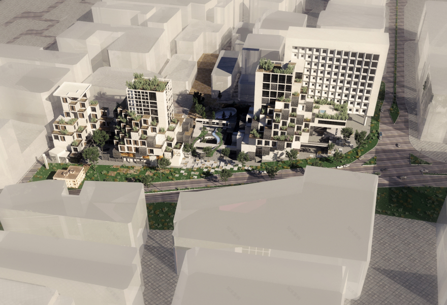 旧城新生的绿色综合体设计-23