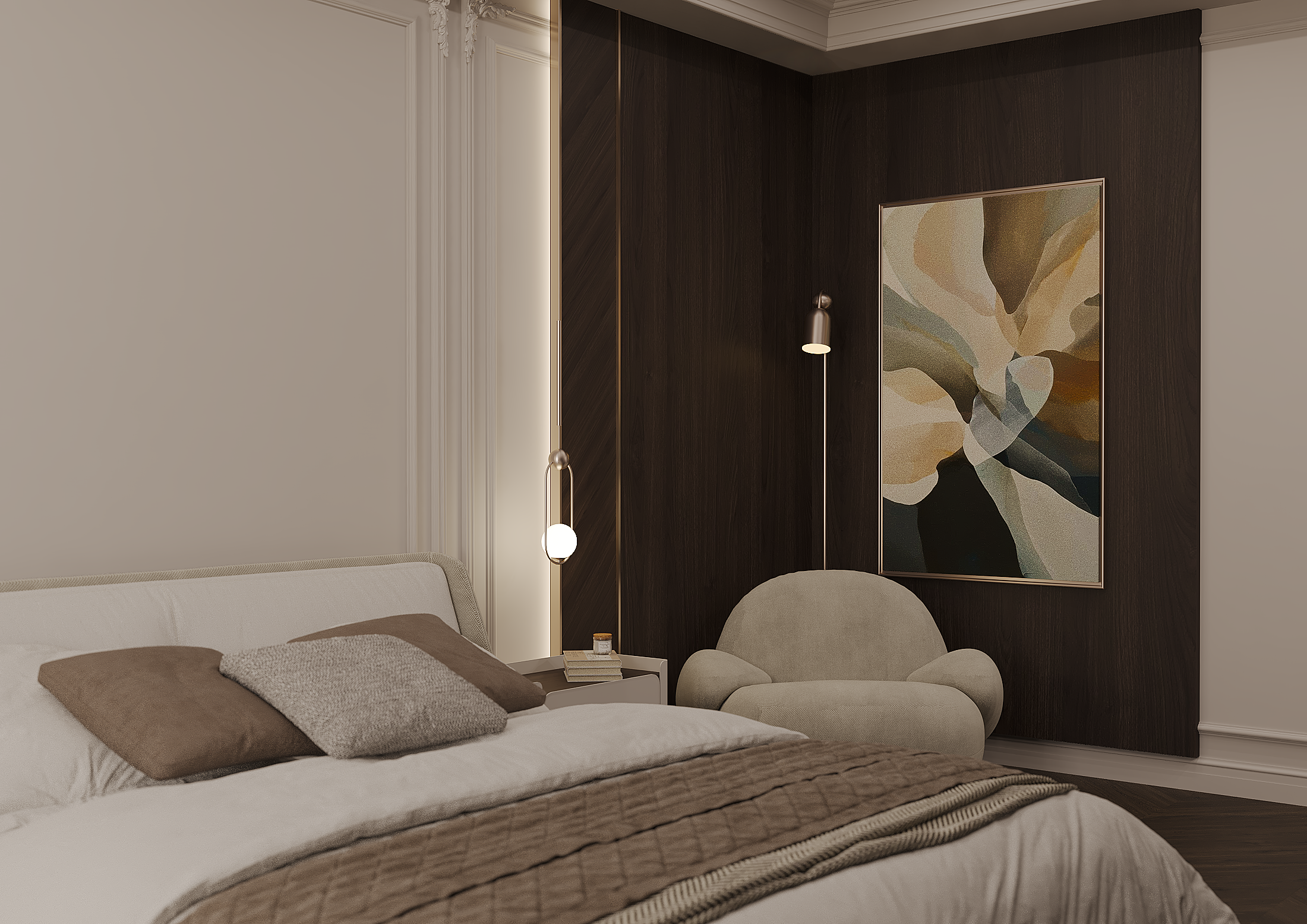 新古典卧室设计丨亚美尼亚丨Any Vardanyan,toon.project-14