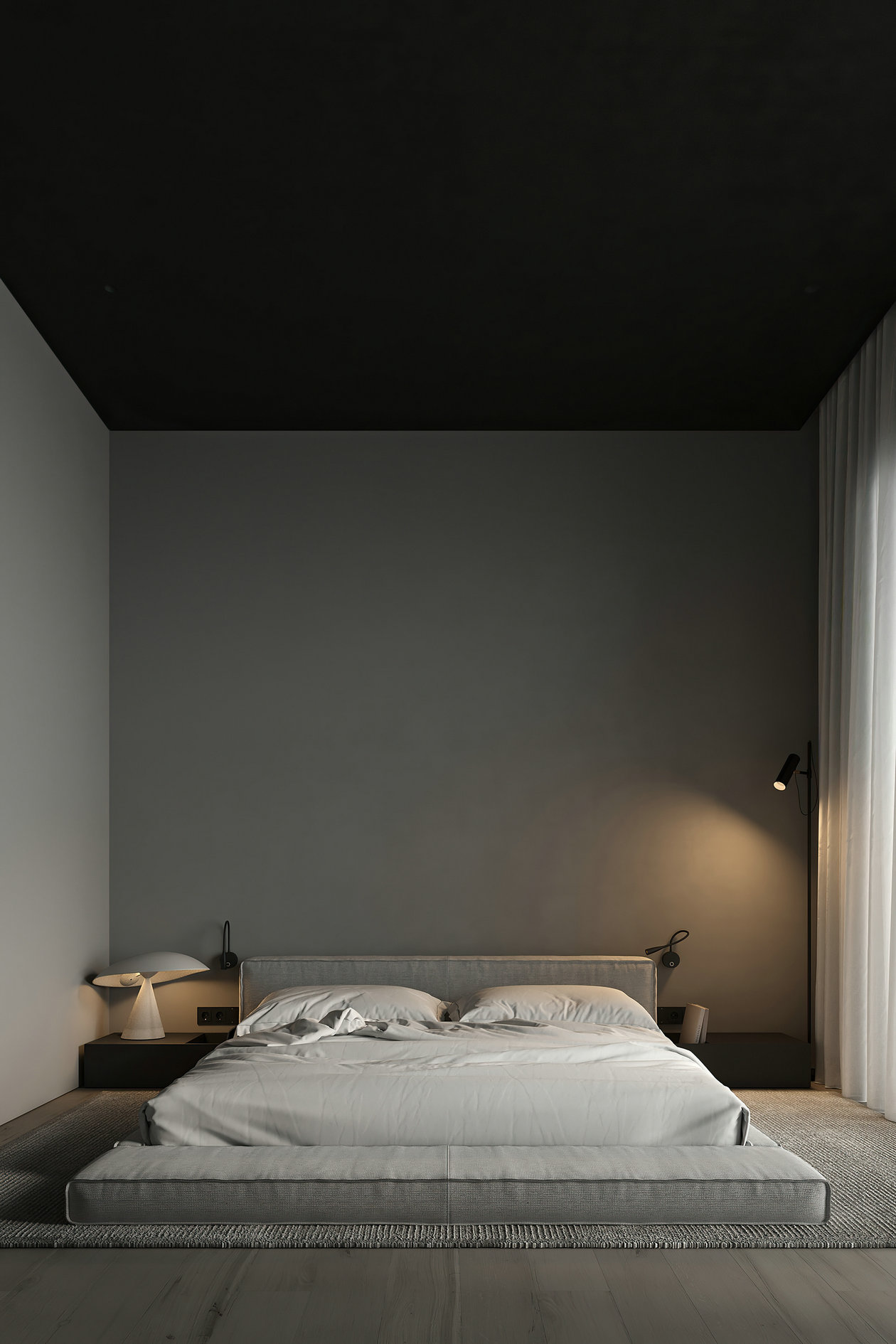 高级灰色系住宅设计 既精致又有设计感！-7