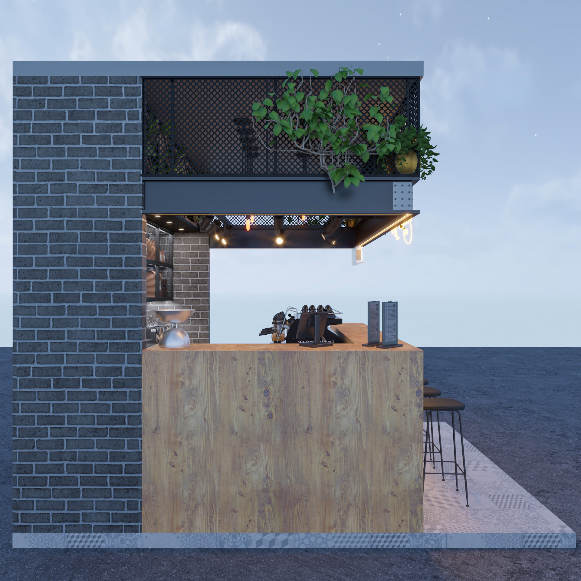 Fayez Sobaih Coffee Kiosk-3