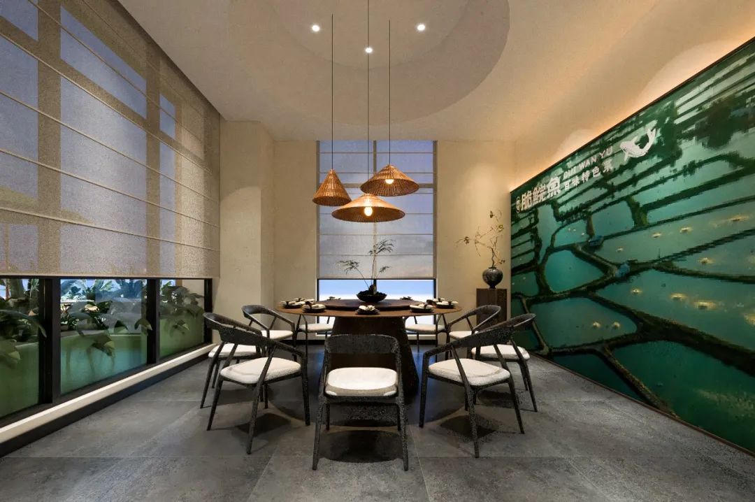 脆皖鱼中餐厅丨中国连云港丨连云港设计力量 点度空间设计-14