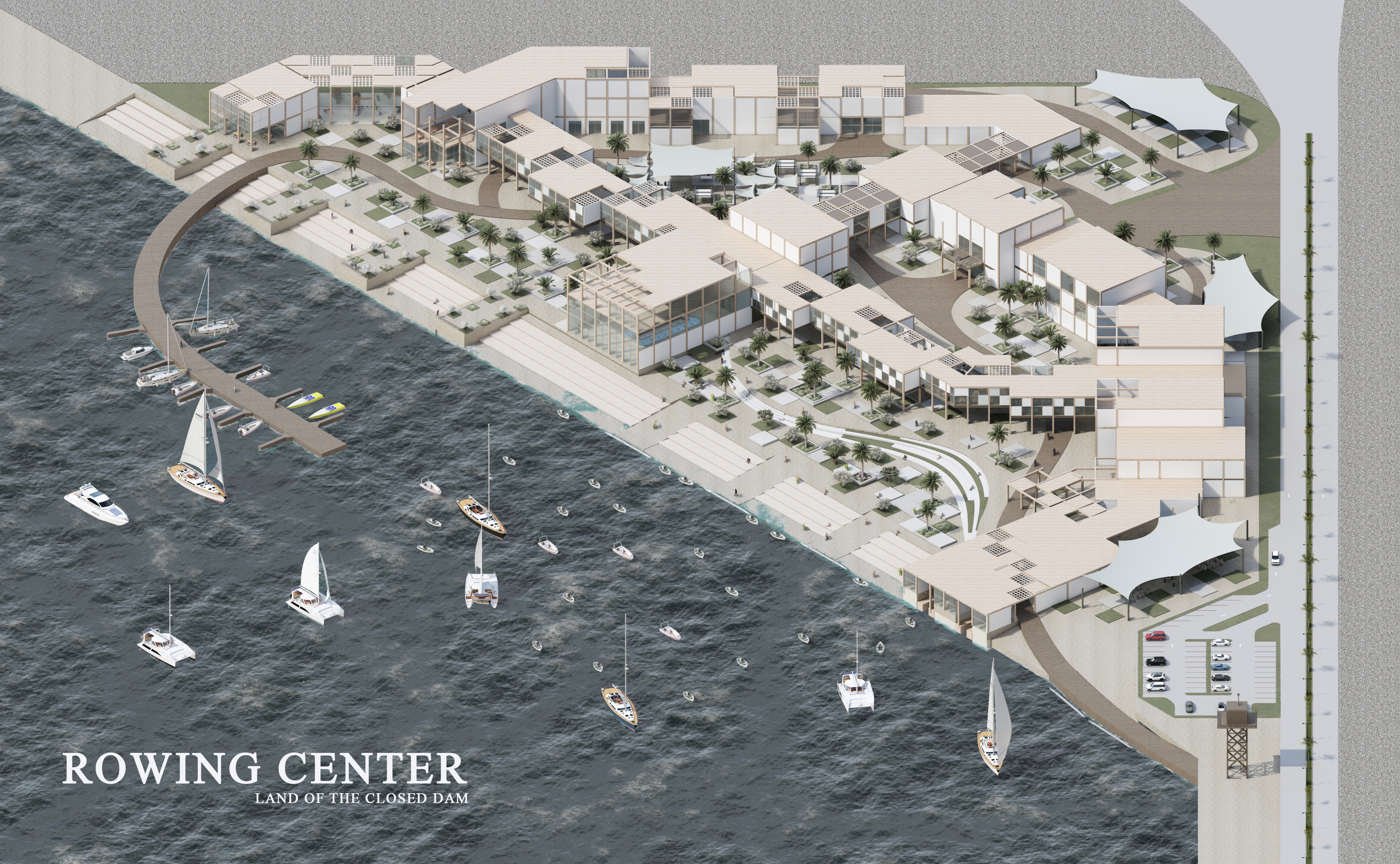 Rowing Center · 毕业项目丨亚历山大大学美术学院建筑系-4