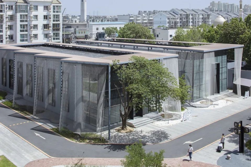 “织物构建”Fashion Factory创意工厂A庭院城市更新丨中国北京丨非静止建筑设计-0