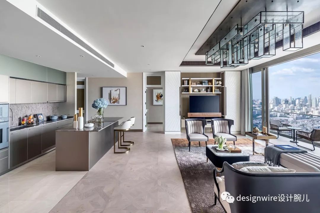 曼谷文华东方管理式住宅 | 电影叙事般的现代奢华空间-68