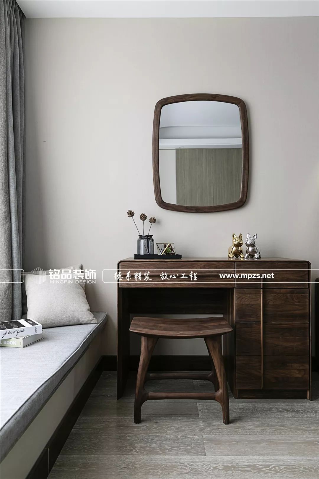 130㎡北欧原木风,都市绿意生活的哲学-47