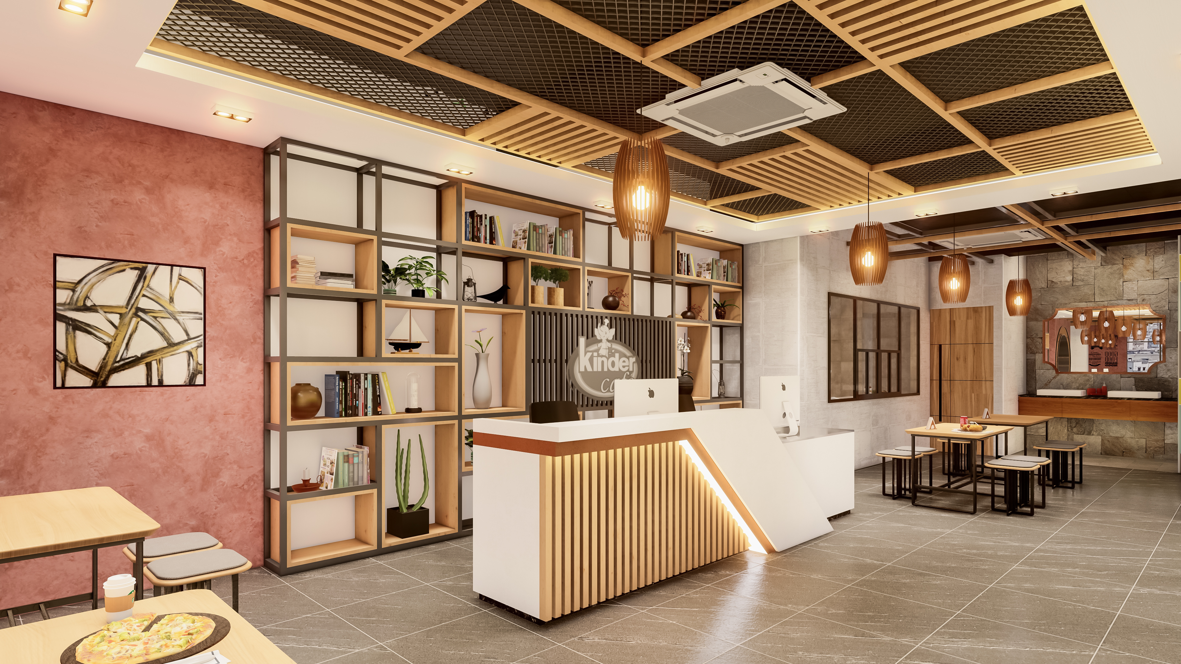 Interior of Kinder Café, a Venture of Boo Boo world-1