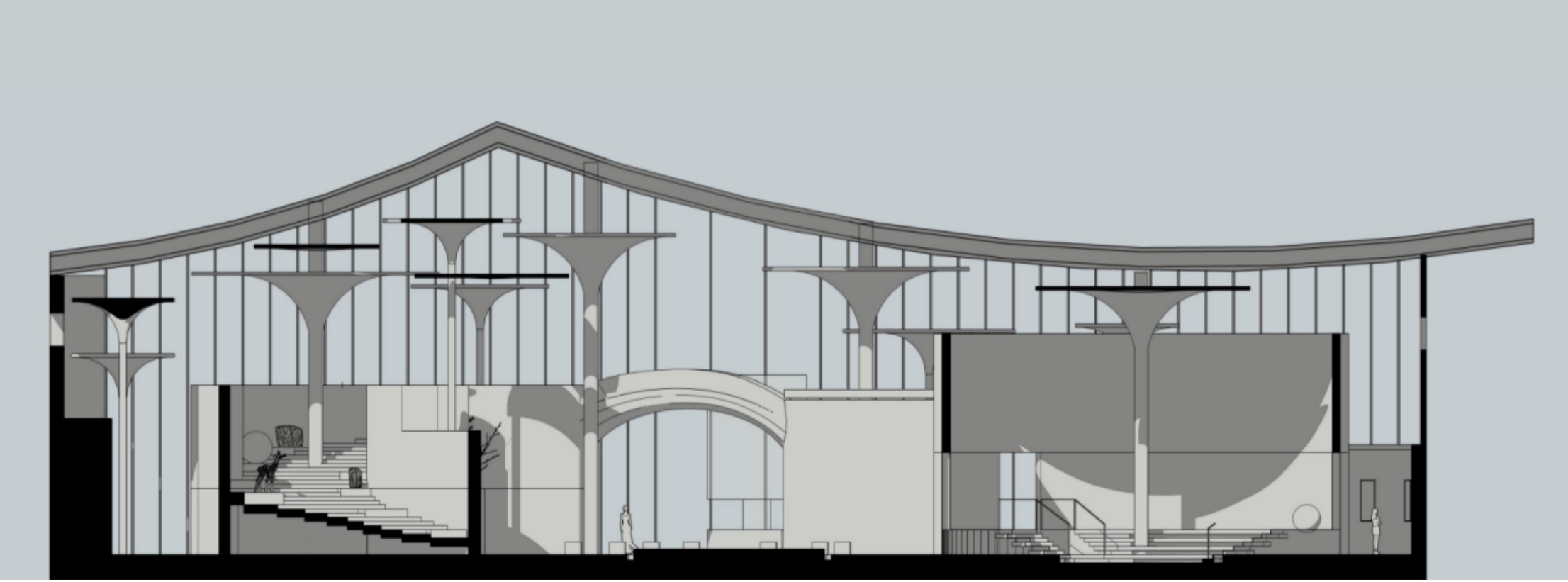 东莞洪梅美术馆丨中国东莞丨深圳市布拉德建筑设计有限公司-17