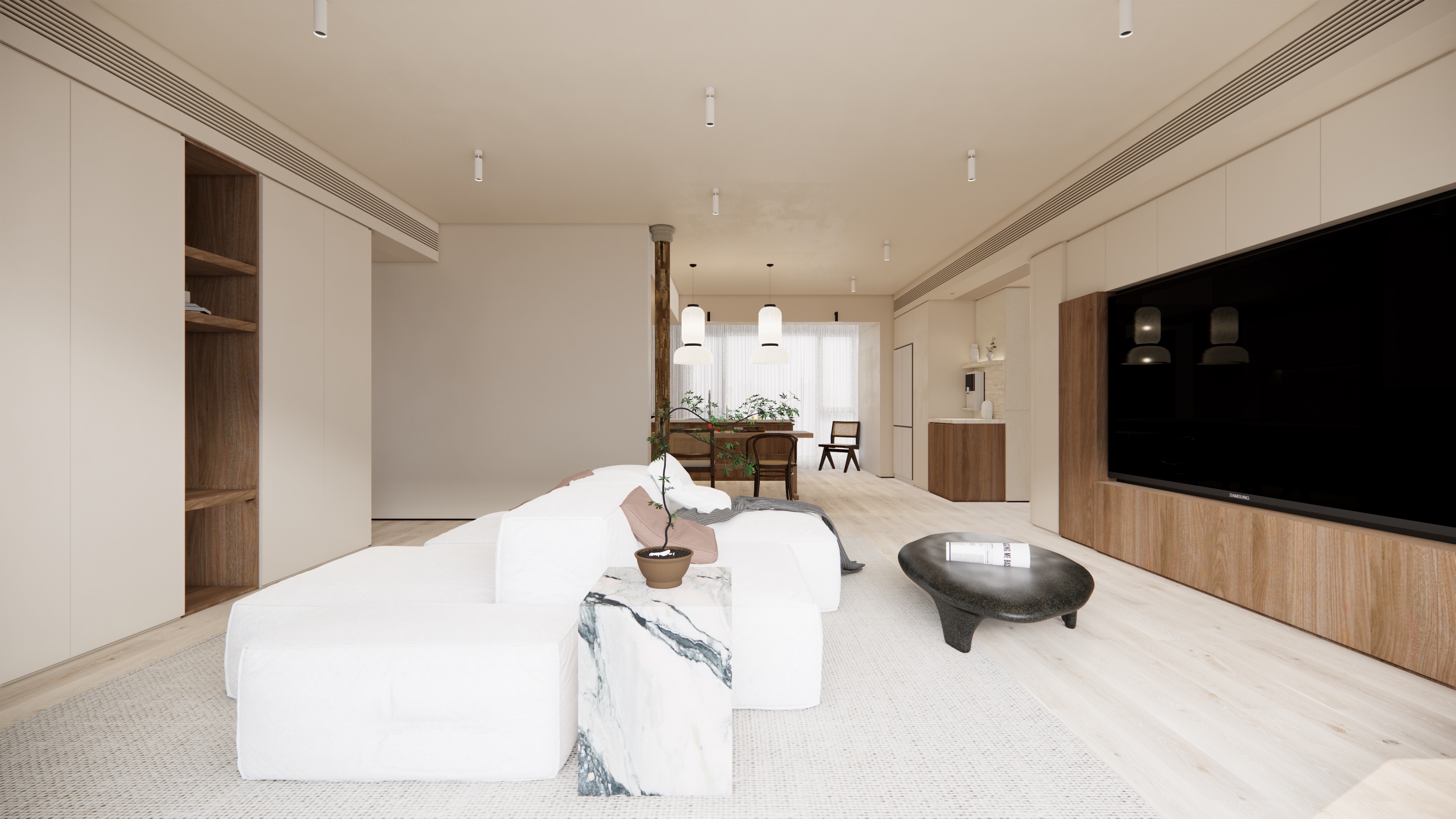 东方侘寂美学的家丨中国广州丨不合时宜设计 陈智超-41