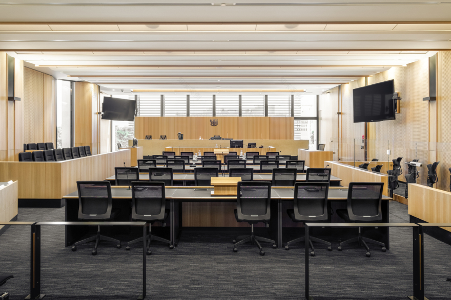 克赖斯特彻奇司法和紧急事务管理园区,新西兰 / Warren and Mahony + Cox Architecture +WSP Group-69