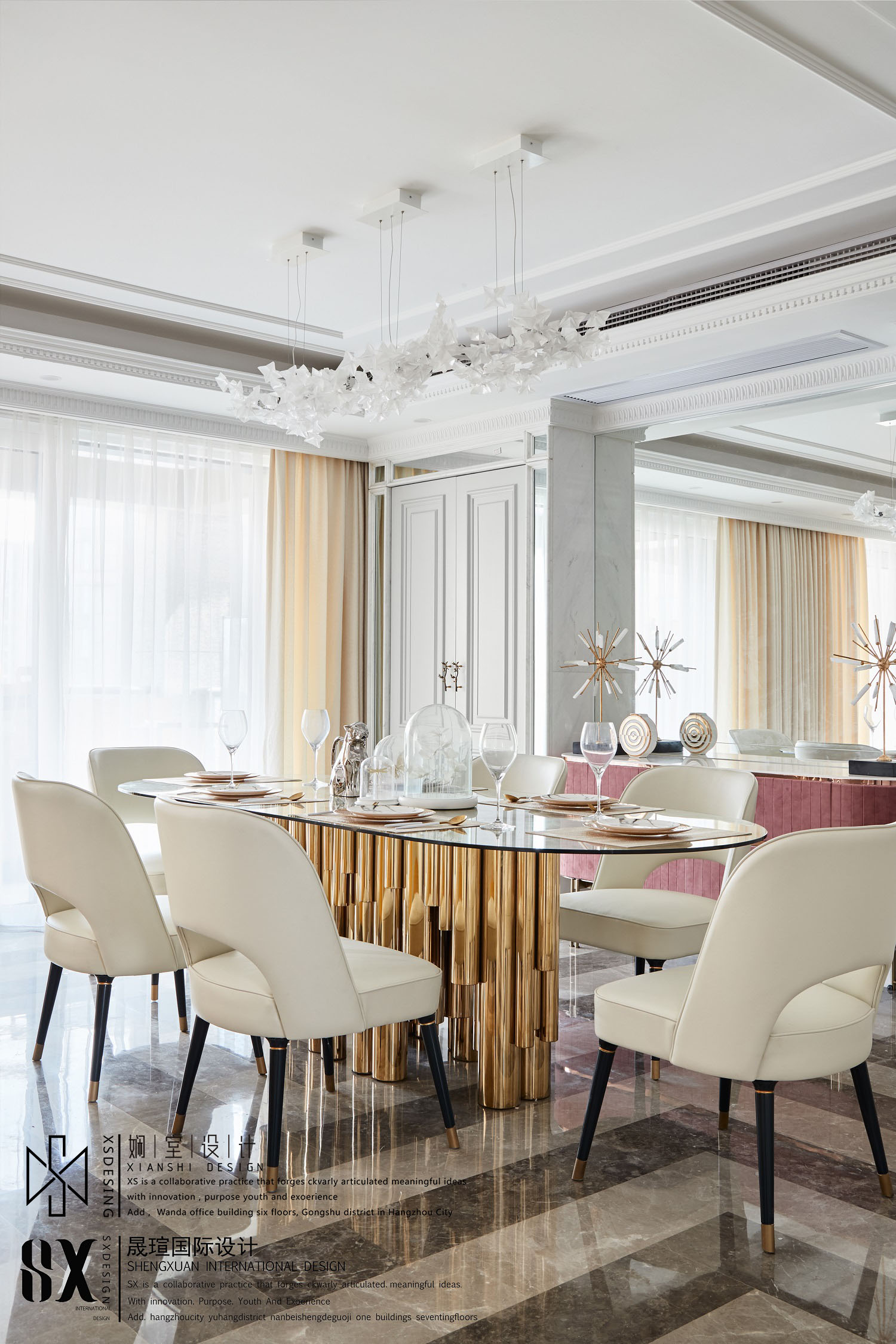 东方府邸轻奢时尚摩登家居设计-10