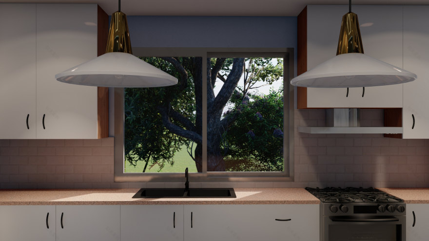 Cuisine en U design(U型厨房设计)-10