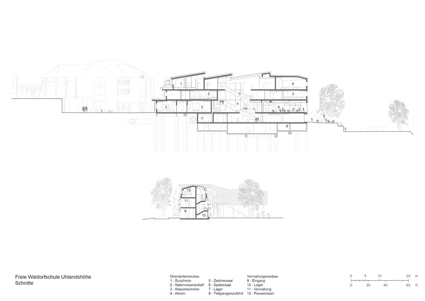 斯图加特华德福学校新建筑丨德国斯图加特丨Behnisch Architekten-56