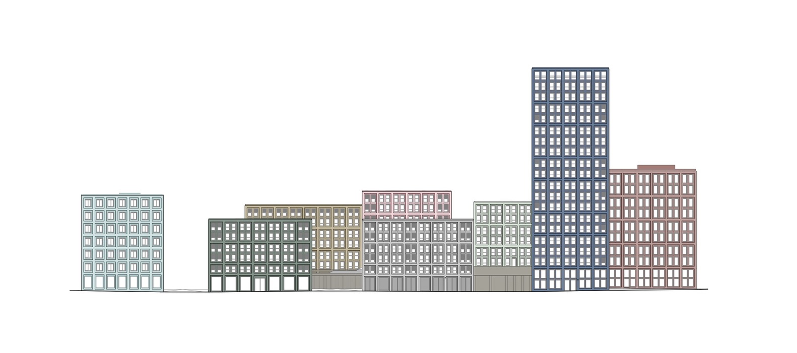 法国斯特拉斯堡 NOLISTRA 住房项目丨LAN Architecture-31