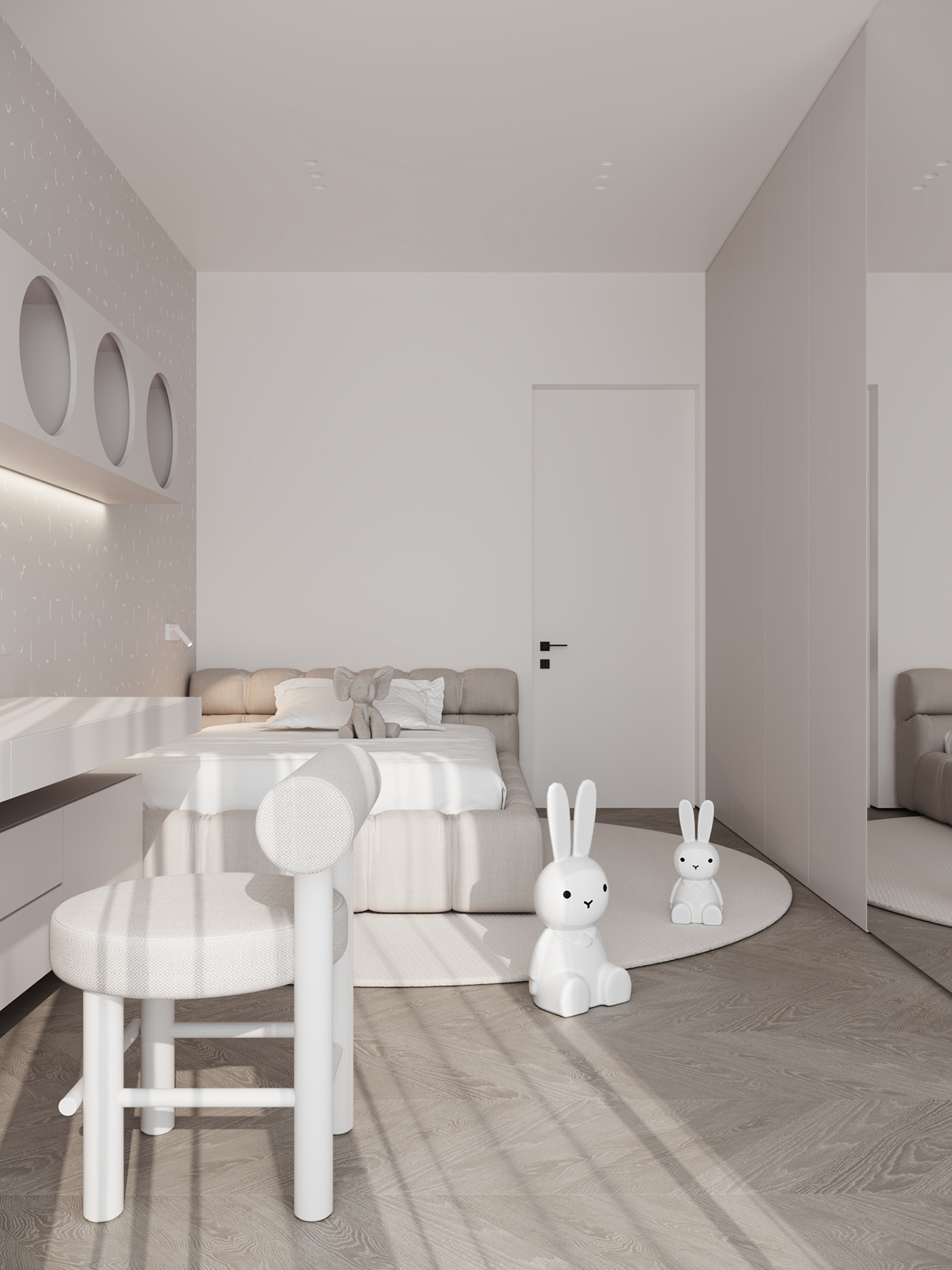 130平 现代简约风格设计！-22