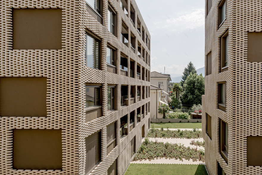 瑞士洛迦诺市“Residenza Le Stelle”项目 | 创新模块化立面设计-43