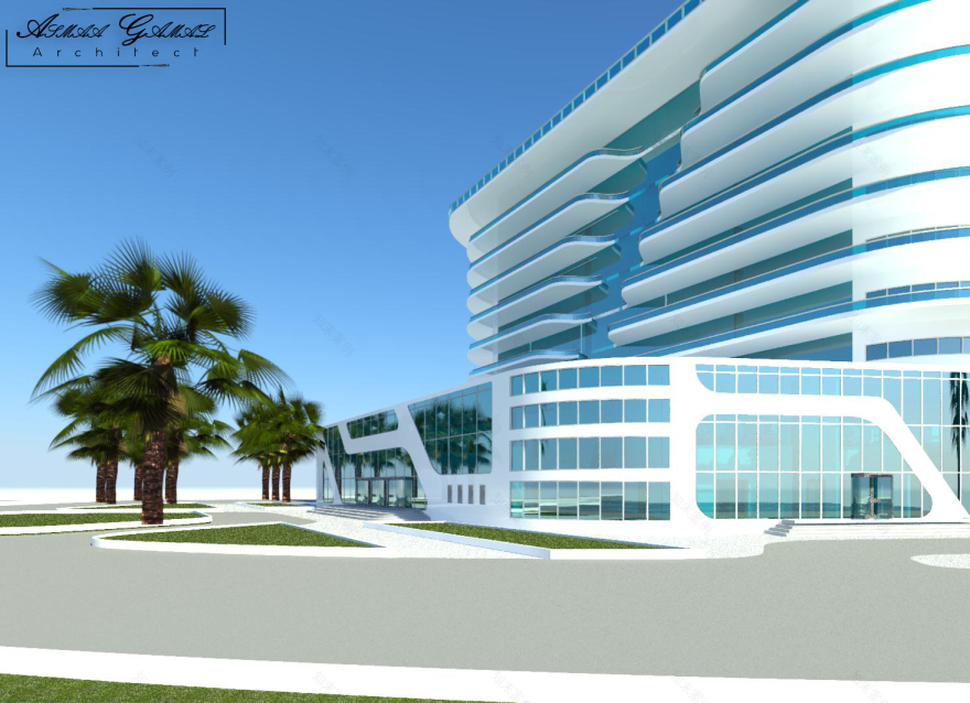 银行及办公大楼项目丨埃及开罗丨开罗大学工程学院建筑系-20