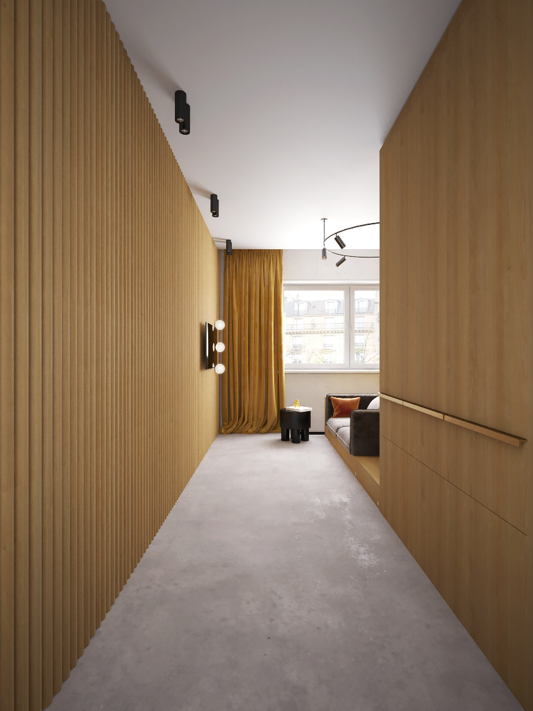 81平现代简约--动线空间                     -7