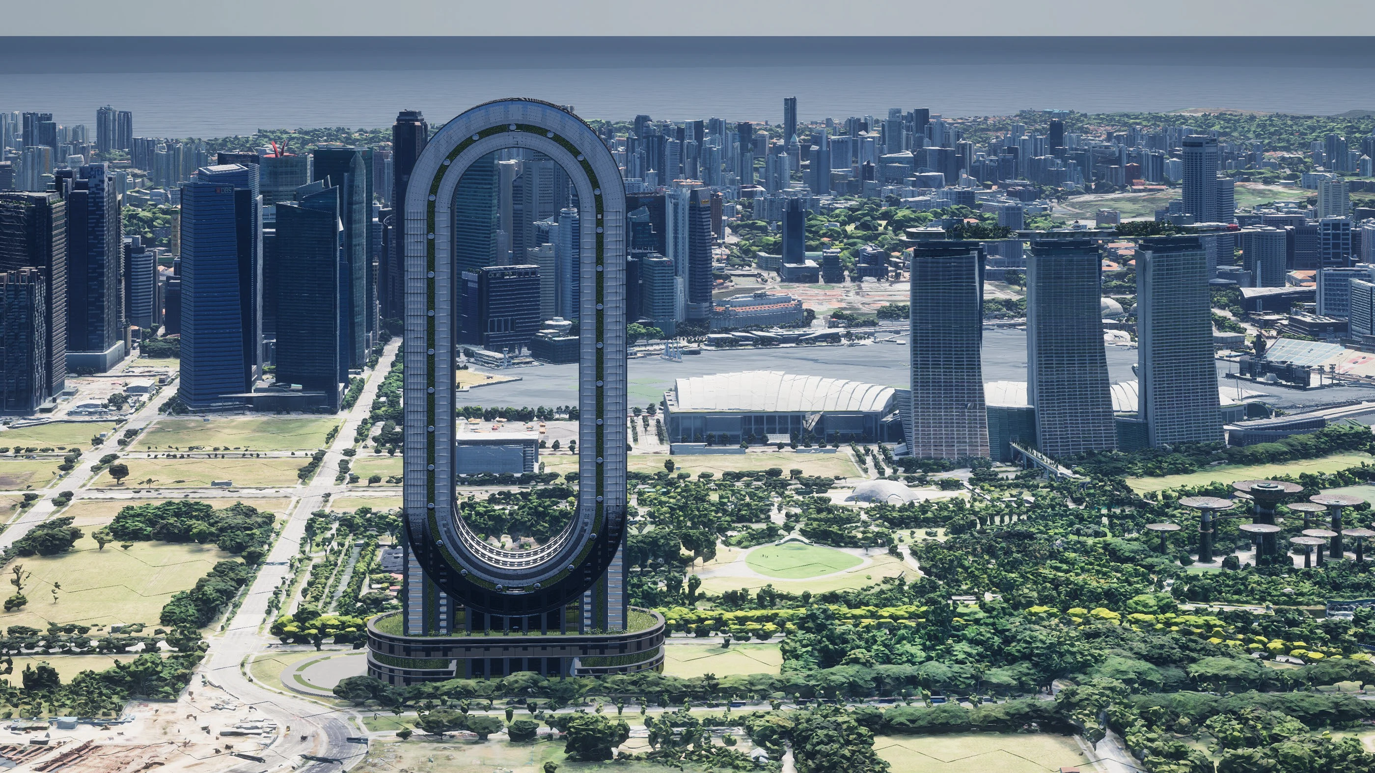 摩天大楼“门户”丨新加坡丨Kirill Kuzenkov-2