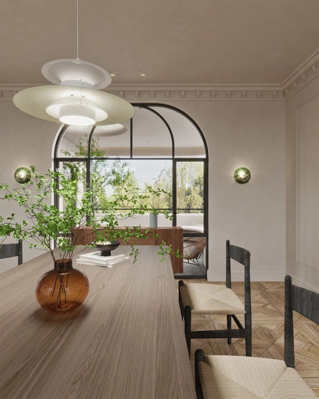 法式浪漫的惠洲别墅丨中国惠州丨启物设计-26