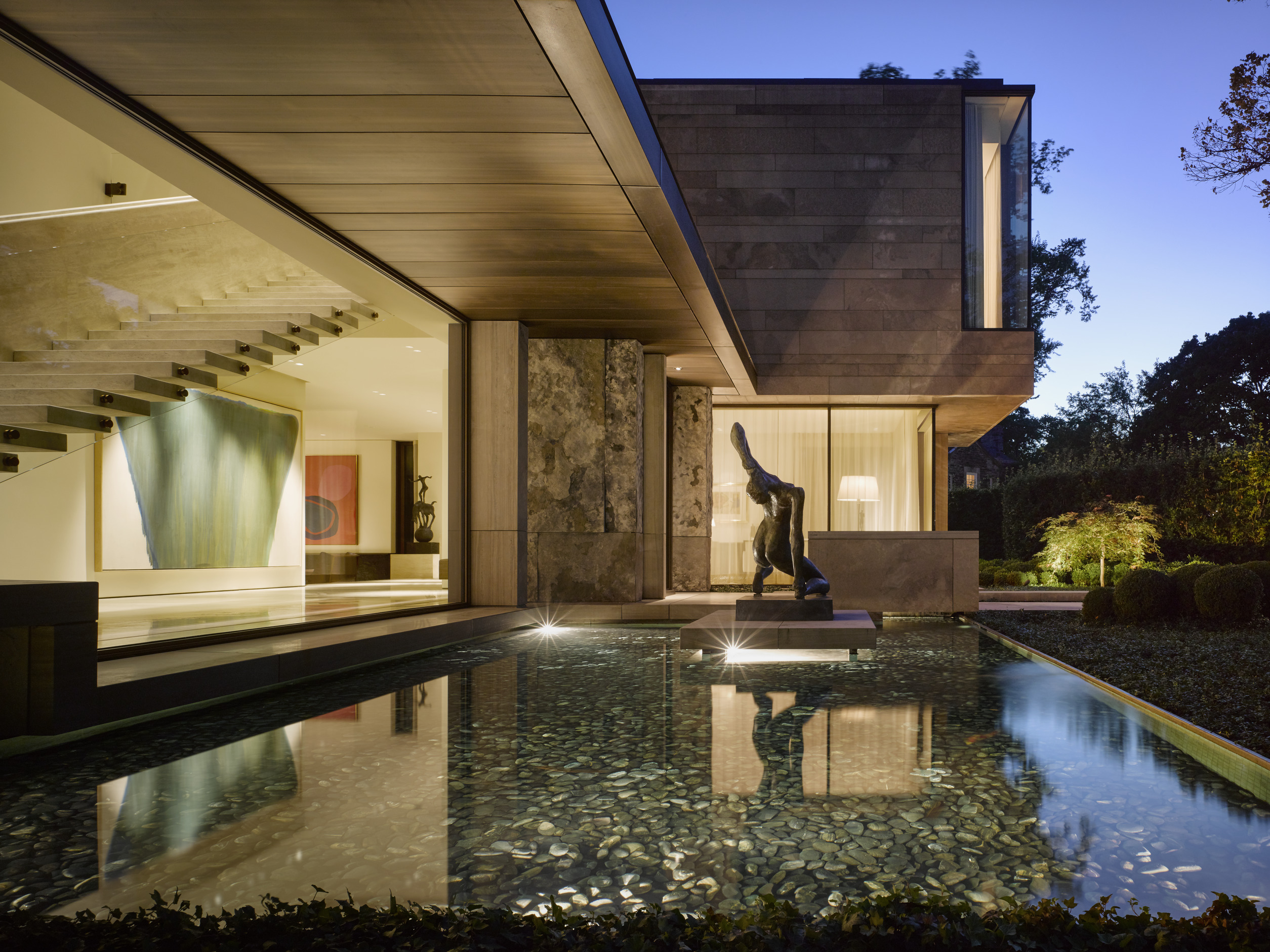 森林山别墅（注：House一般翻译为别墅、住宅，这里结合Forest Hill推测翻译为森林山别墅，可根据实际指代明确的建筑做调整 ） 丨加拿大多伦多丨Hariri Pontarini Architects-17