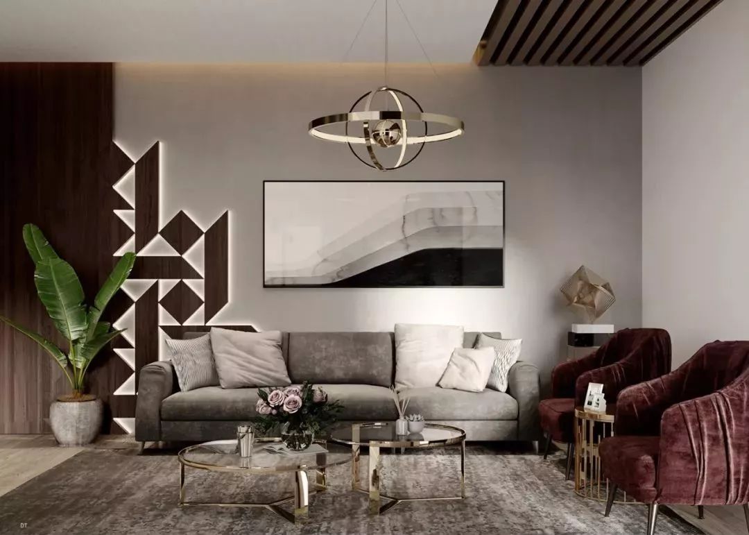 现代轻奢,温馨雅致的空间艺术-7