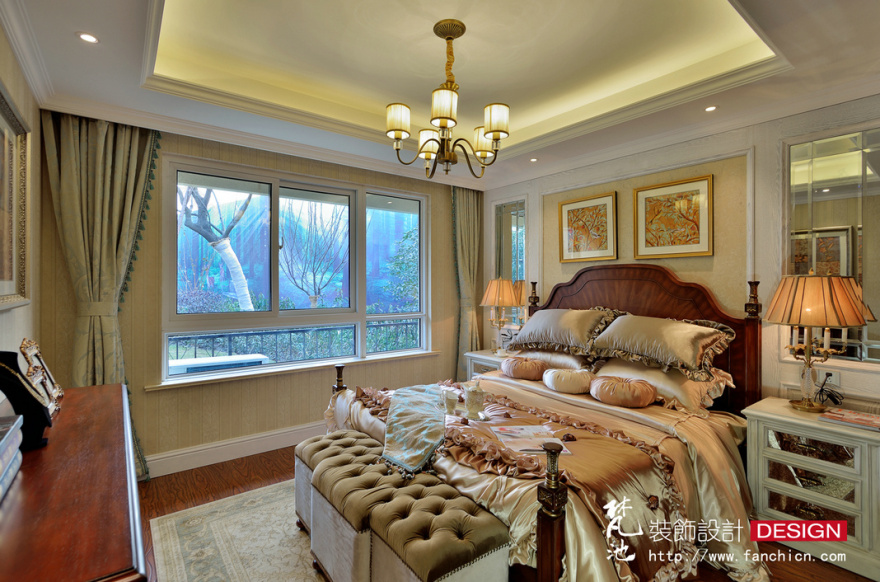 泰州景范康城 90㎡美式样板间 | 复古与活力的完美结合-21