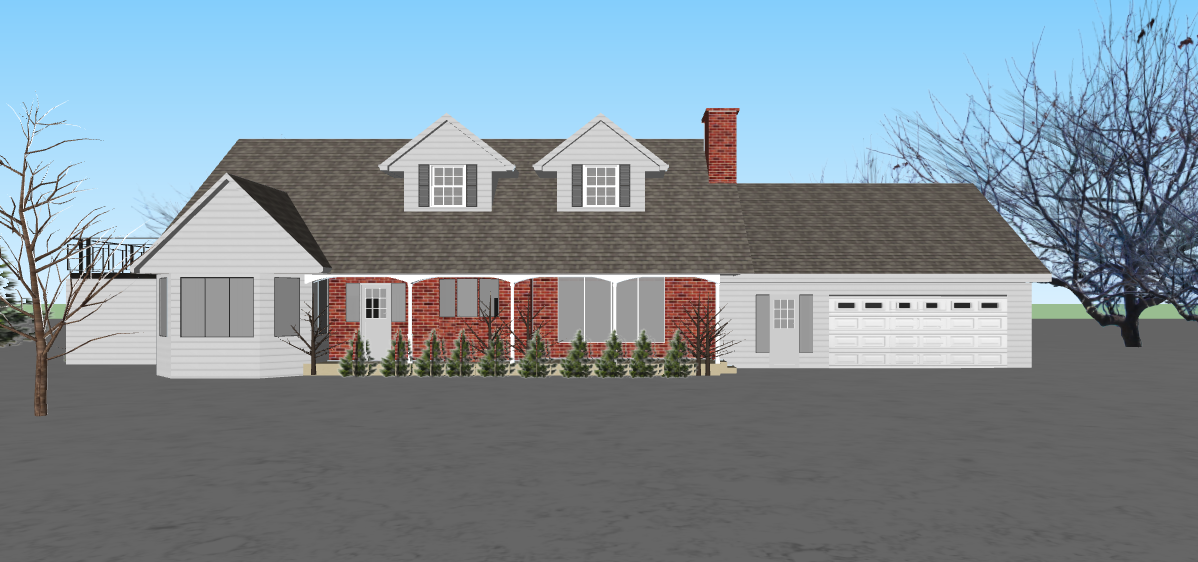 3d House model-3