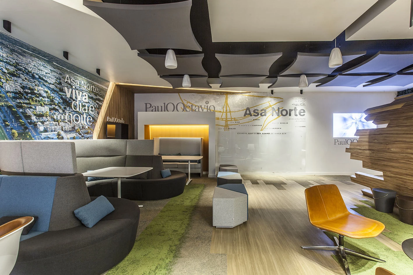 Espaço Paulo Octávio 办公室丨巴西巴西利亚丨SK Borges Arquitetura Corporativa-23