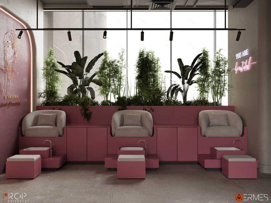美容院丨沙特阿拉伯丨PROP & AERMES ARCHITECTS-13
