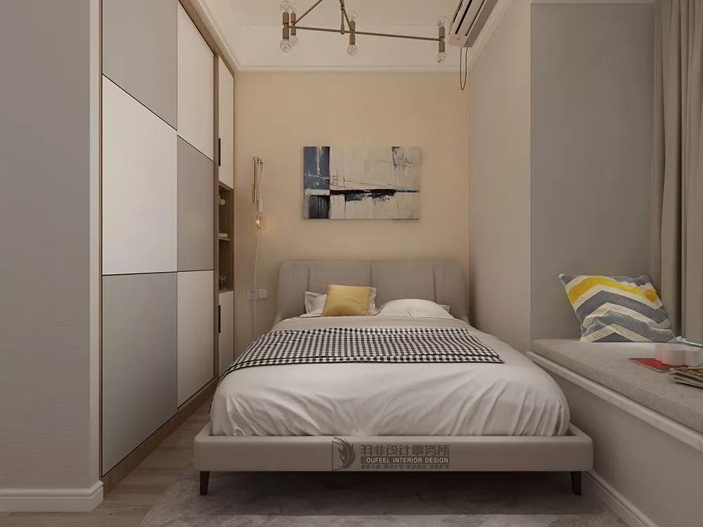 105㎡北欧风三居室,功能与舒适完美融合-46