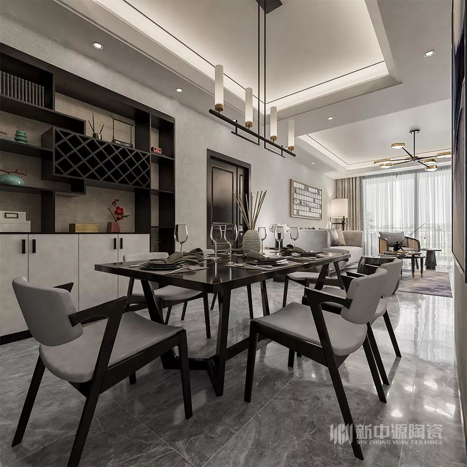 125㎡轻奢新中式 | 质雕时光，尽显雅致灵动-30