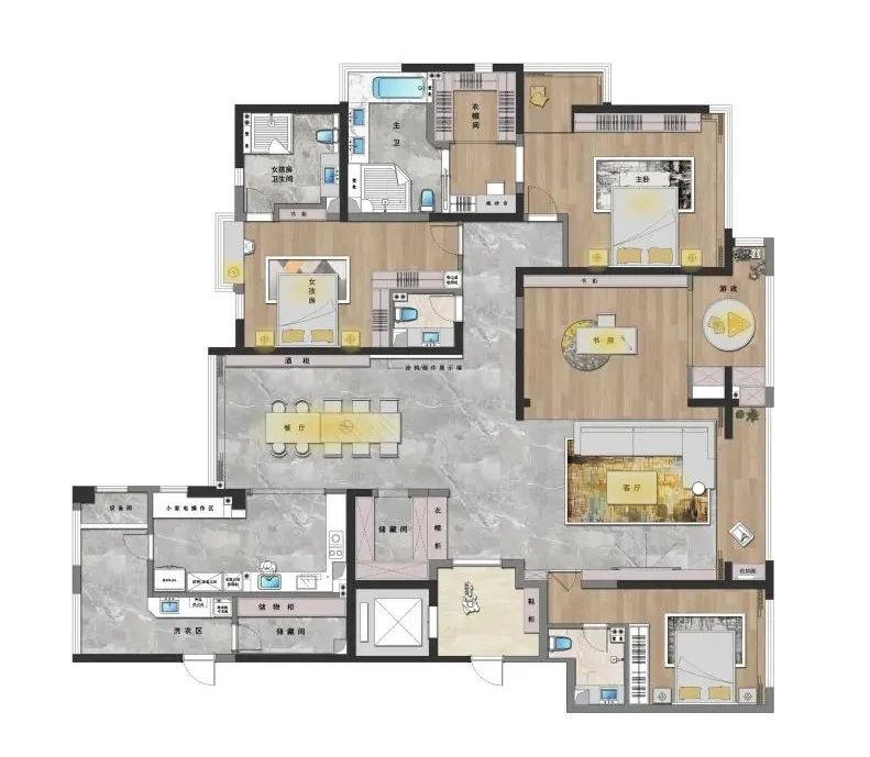 洛阳温润私宅丨中国洛阳丨摩格装饰-17
