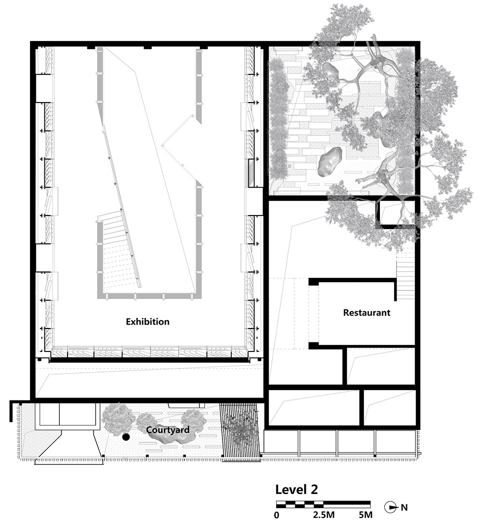 英良石材档案馆及餐厅 ，北京 / 时境建筑-35