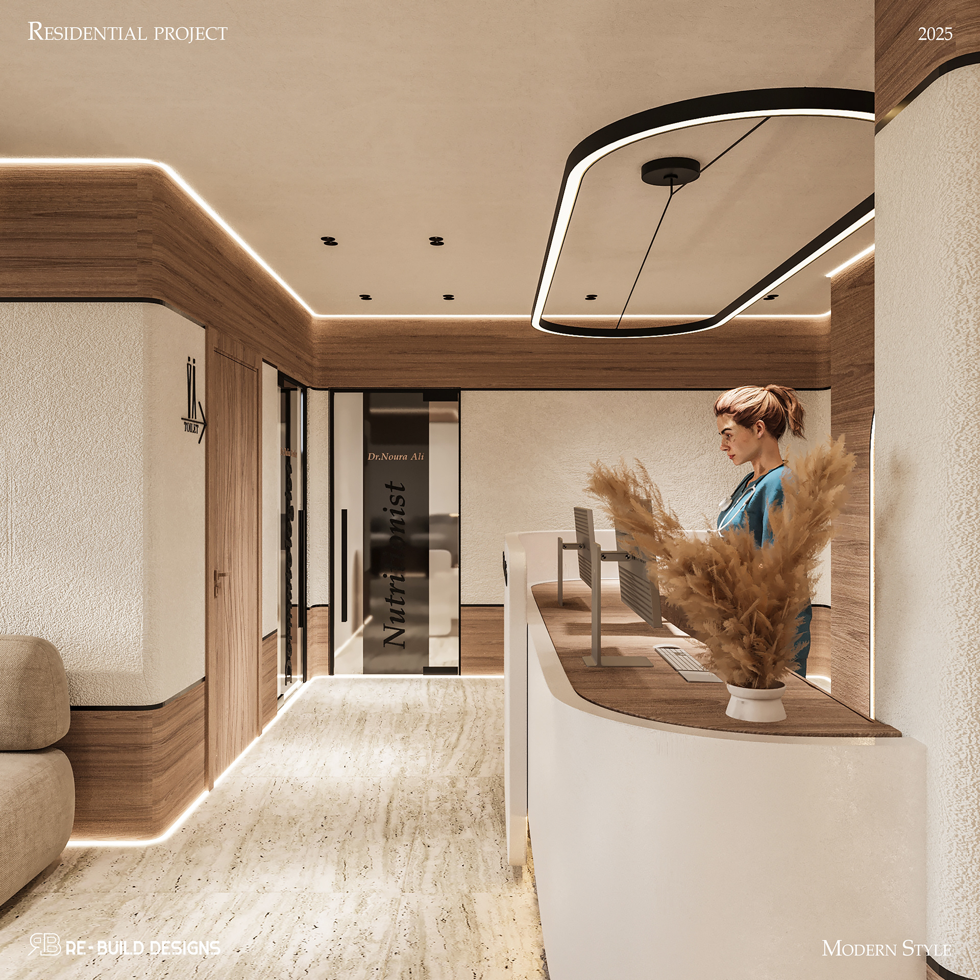 圣雷莫诊所室内设计丨埃及亚历山大丨Re  Build Designs-6