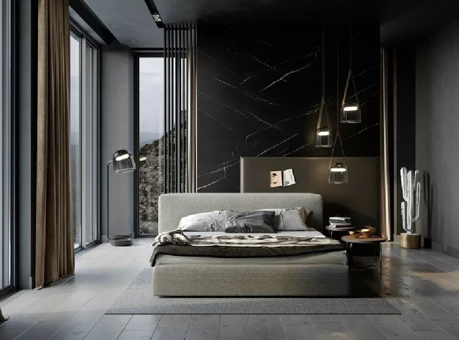 现代奢华住宅设计,精致多变、色泽温馨柔和-51