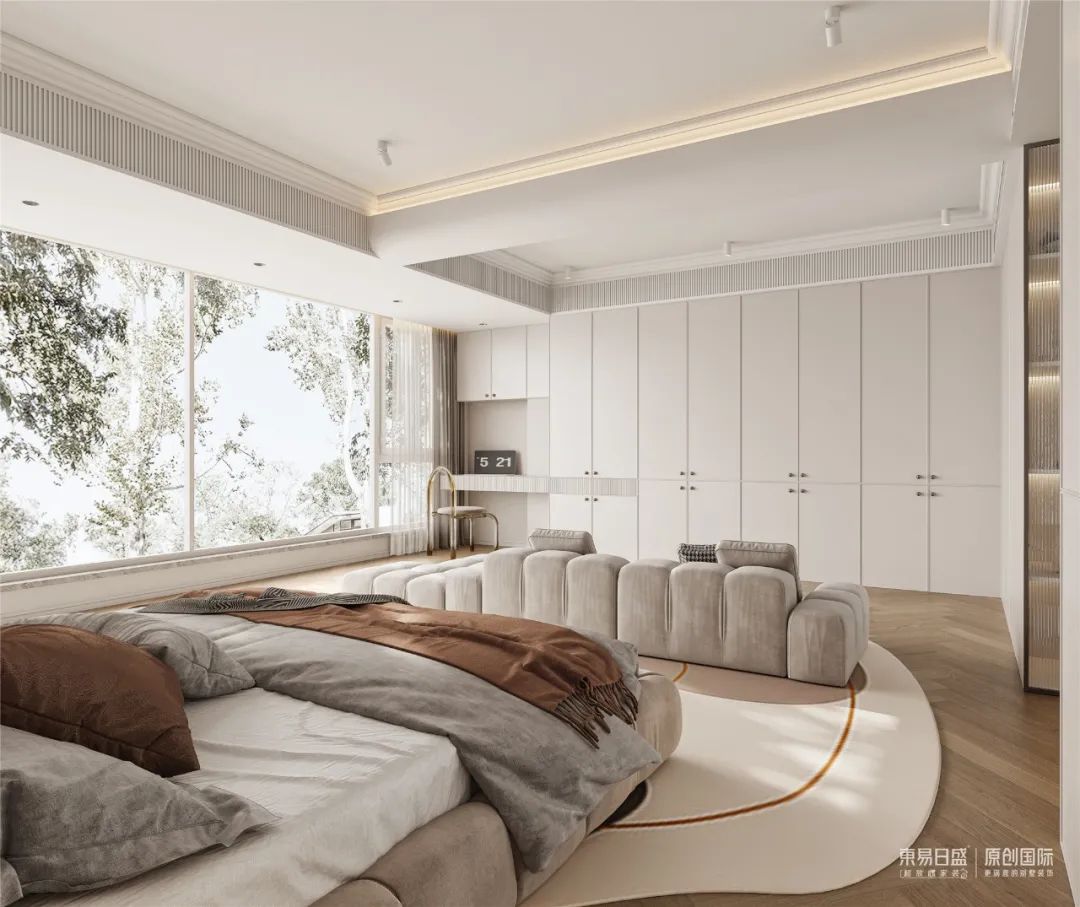 【首发】许梦娇作品：巴黎漫步 | 闻博花城180㎡法式浪漫混搭风-39