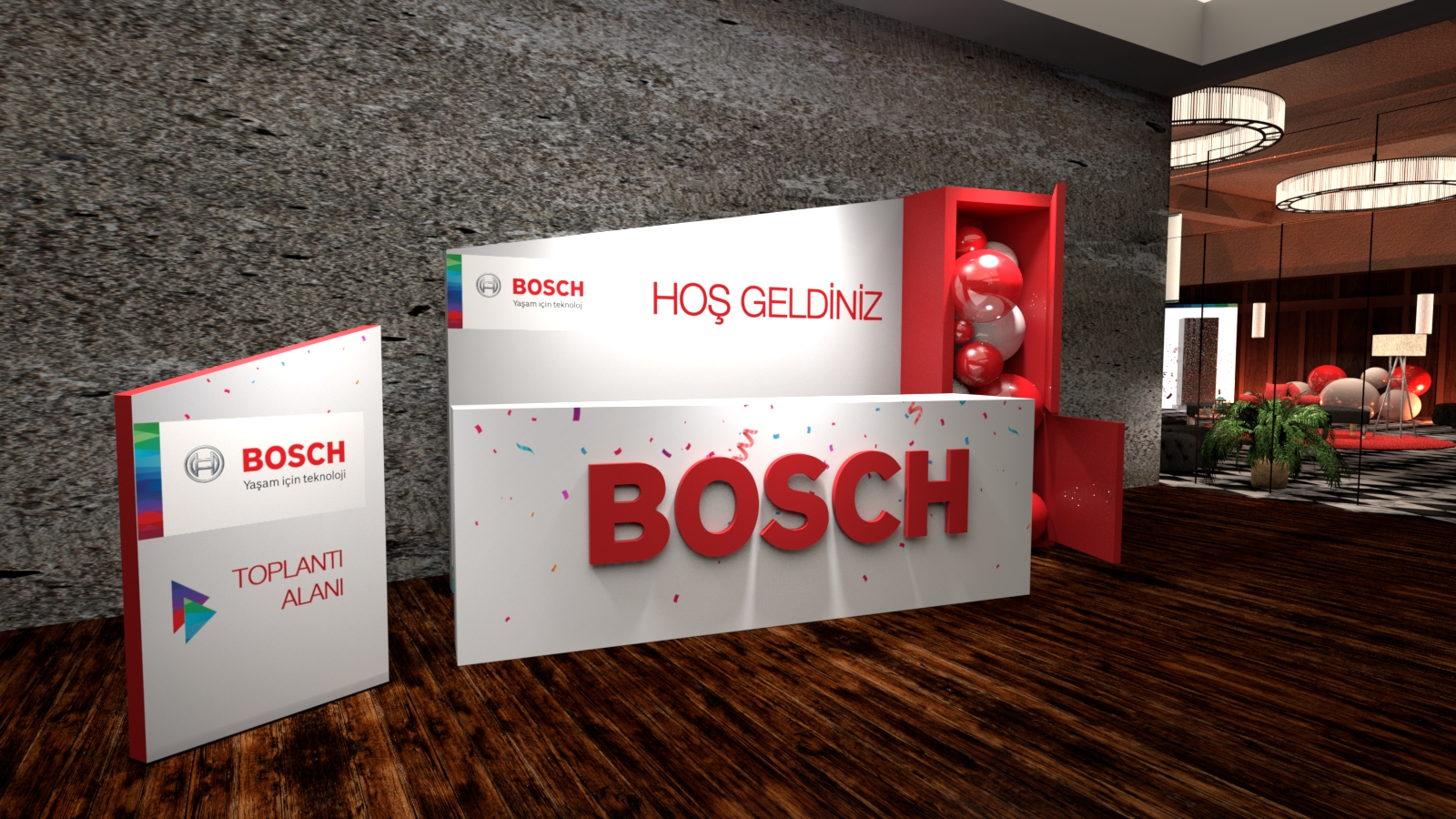2018 BOSCH Product Launch/ Stage & Foyer Design-0