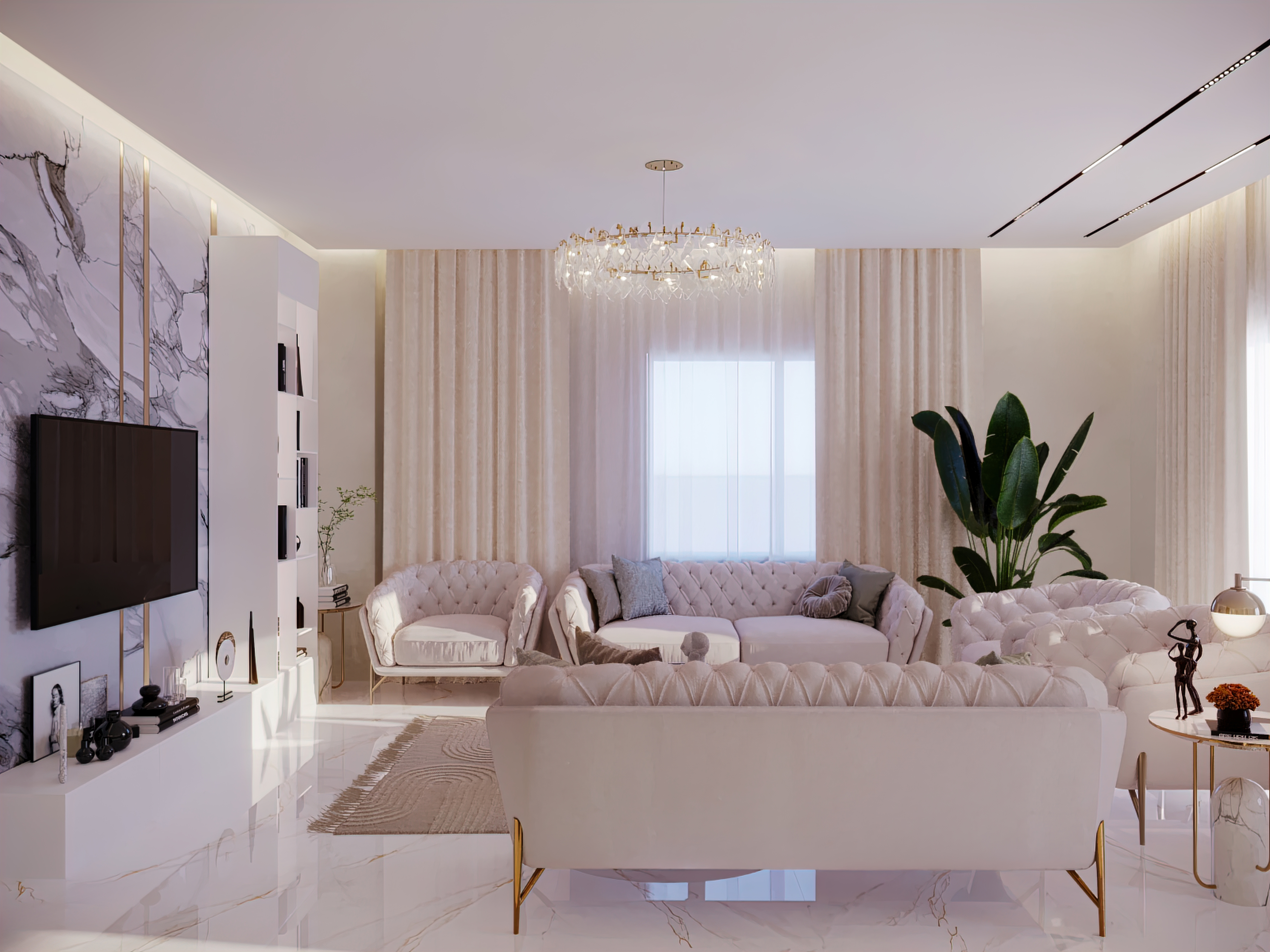 Interior Design For Reception Space-5