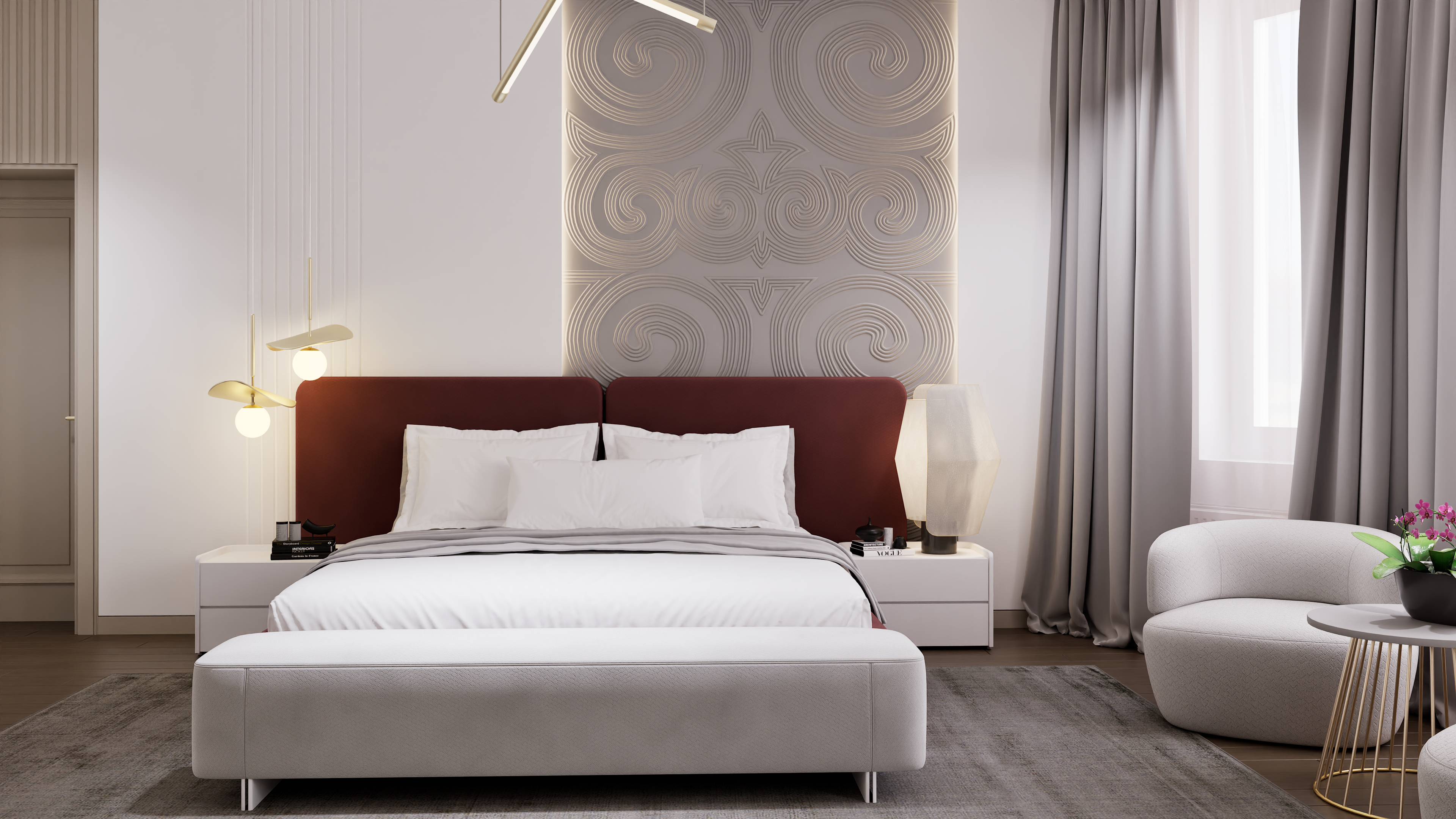 The modern bedroom-3