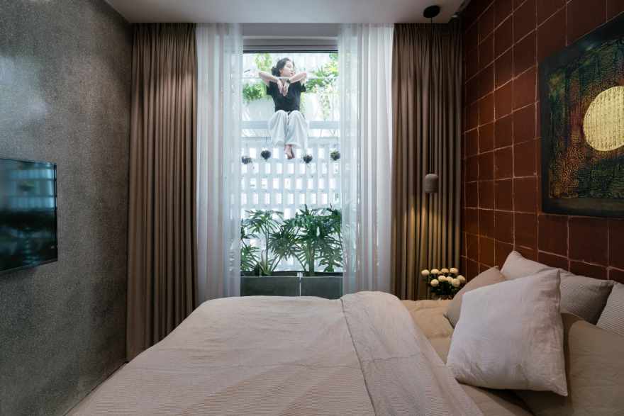 越南雨林中的“百叶窗”住宅-22