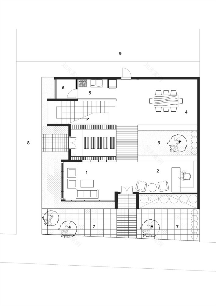 爪哇民族风与现代元素碰撞的和谐办公空间-47