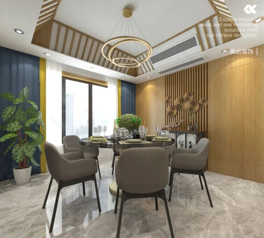 现代简约风金都上品复式住宅-20