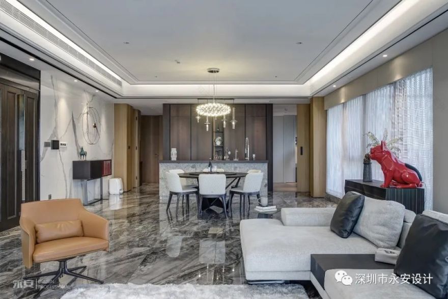 永安设计 | 新天鹅堡二期 · 湖畔月华-34