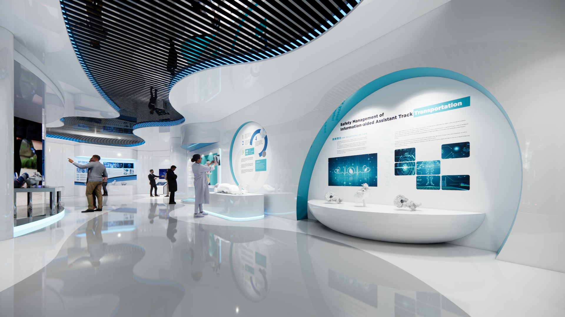 中国某学校护理专业展示教学体验中心-3