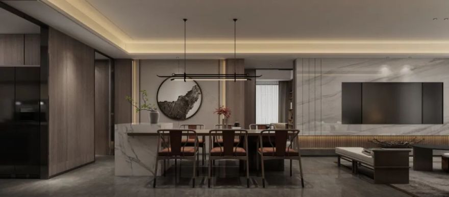 新中式传承 · 福建漳州高级空间设计丨中国漳州丨JLD 设计-7