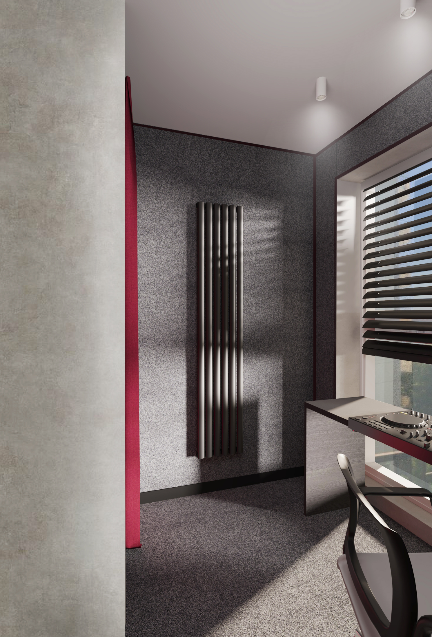 Interior design of apartment for a men-8